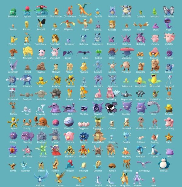 армия и сумка pokemon go